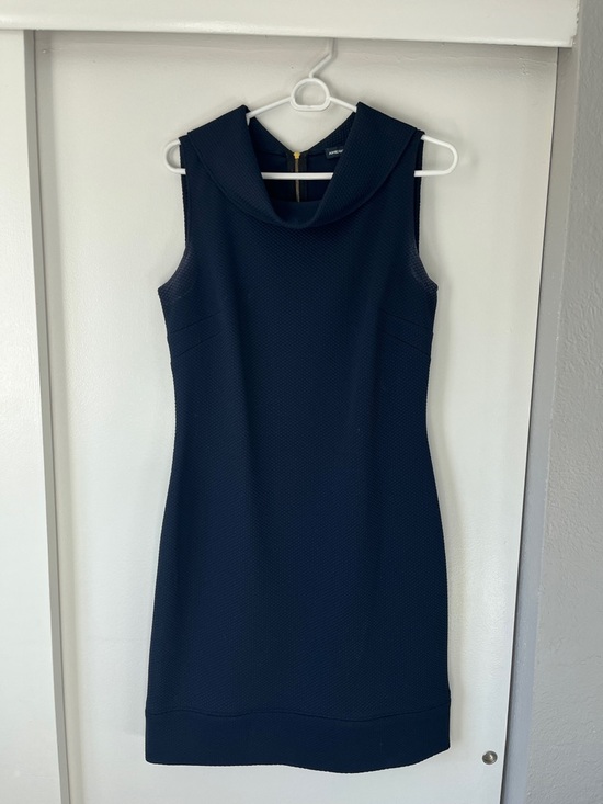 American Living Dresses & Skirts - Sleeveless Navy Textured Shift Dress